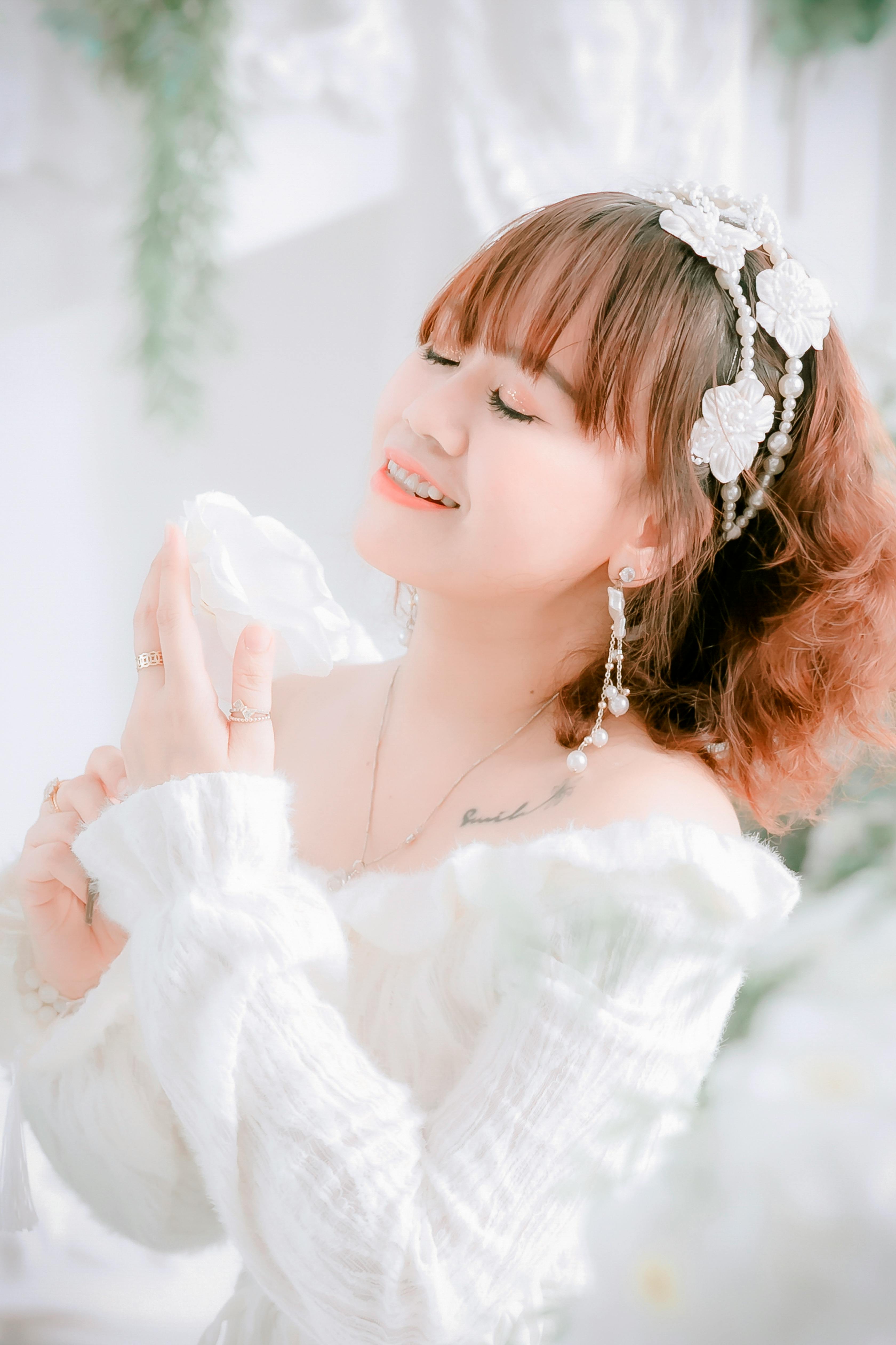 裤装搭配与面料质感展示照片