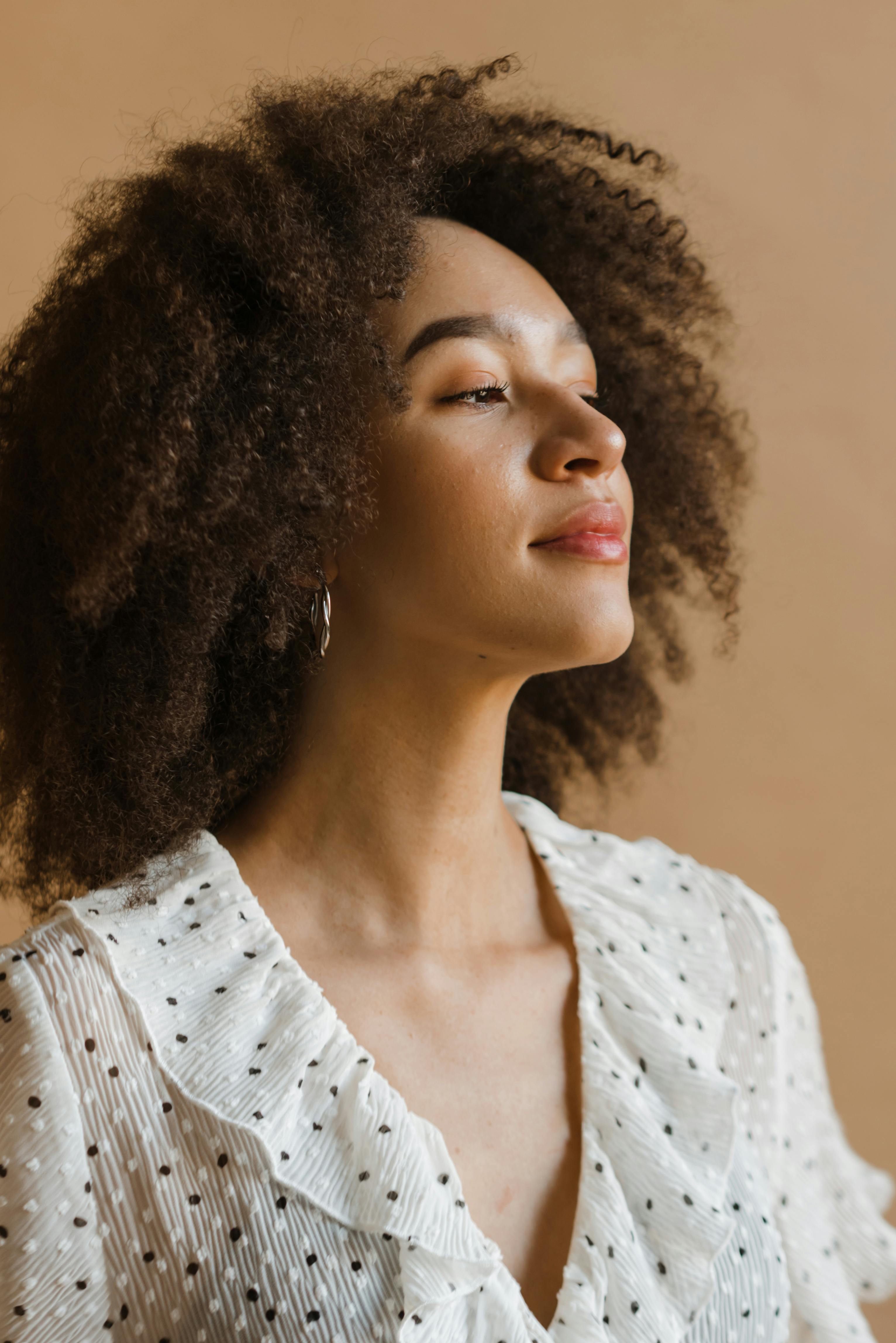 画廊素材：人物近景